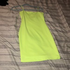 Neon Yellow Dress